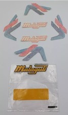 Malaguti N.6 Adesivi emblemi ciclomotore Fifty '82 col.bianco blu rosso