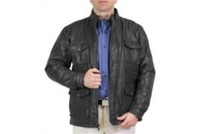 GIACCA IN PELLE DI AGNELLO DA