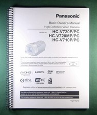 Panasonic HC-V720 Manuale