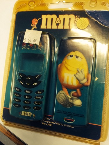 Nokia 8210 yellow man - nokia, m&m's