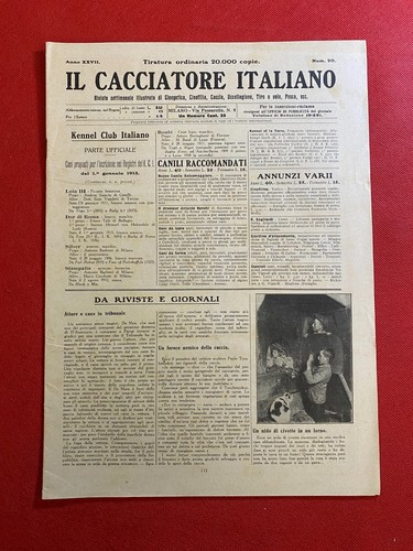 Cacciatore italiano - il,