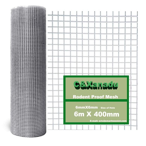 Rodent mesh 400mmx6m - rodent,