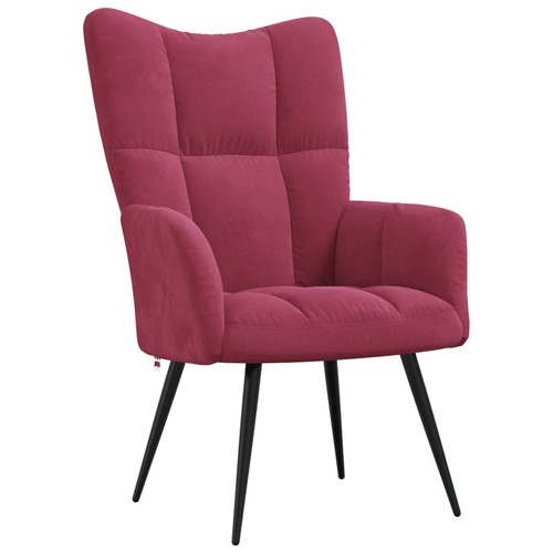 Vidaxl poltrona relax rosso - vidaxl,