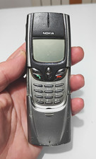 CELLULARE NOKIA 8850 TITANIUM ORIGINALE VINTAGE LOTTO STOCK DA COLLEZIONE