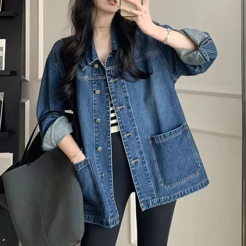 Giacca jeans denim - denim, blu