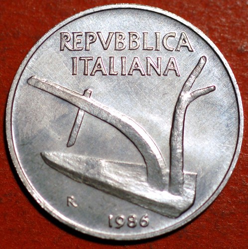 Italia lire 1986 93 - italia, km#