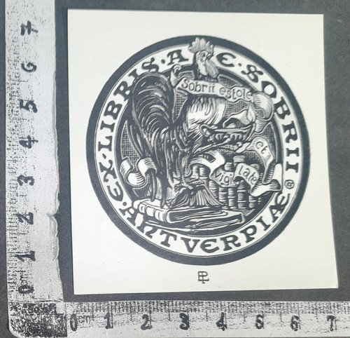 Wunderkammer exlibris 107 - gr,