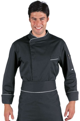 Giacca cuoco bilbao nero - bilbao,