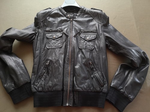 Giacca giubbino jacket pelle - giacca,