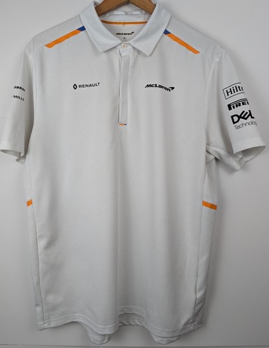 Polo mclaren uomo bianca - polo, xl