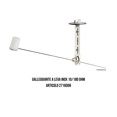 Galleggiante leva inox - a,