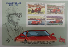 FRANCOBOLLO QUARTINA ENZO