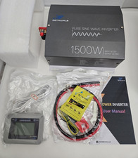 Inverter di potenza onda sinusoidale pura 1500W 12V DC a 110/120V AC inverter di potenza