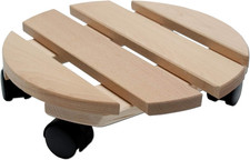 Carrello Porta Vaso, Su Ruote