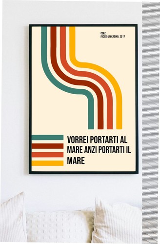 Poster coez faccio casino - un,
