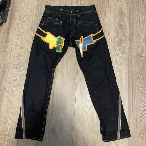 Vintage devil nut denim jeans - vintage,