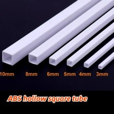 Tubo plastica ABS bianco