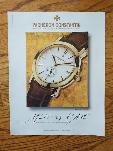 Pubblicità vacheron - pubblicità,