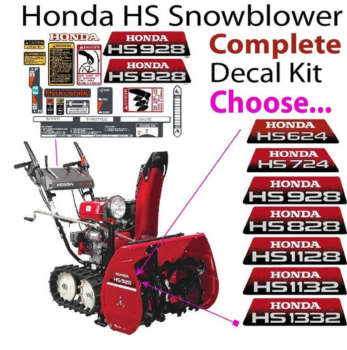 Kit adesivi decalcomania honda - kit,