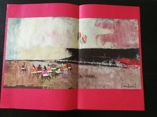 1957 RARA VECCHIA TAVOLA DI