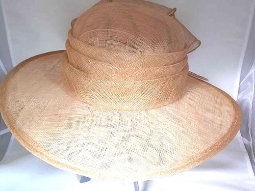Cappello cerimonia beige - cappello,