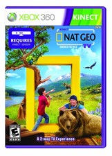 Kinect nat geo xbox 360 - tv,