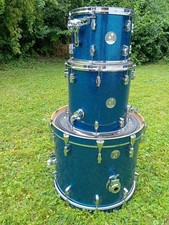 Sonor Force 3005 batteria - 22" BD, 12" TT, 14" FT blue sparkle - batteria 