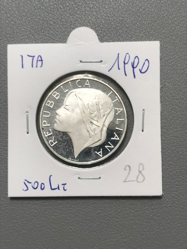 Rep italia 500 lire 1990 - rep.,