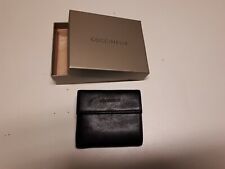 COCCINELLE Portafogli nero caratteri stampati stile casual Donna Borsa