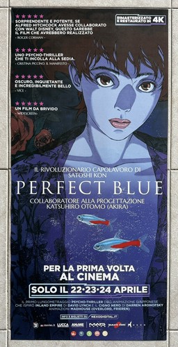 Perfect blue 2024 locandina - blue,