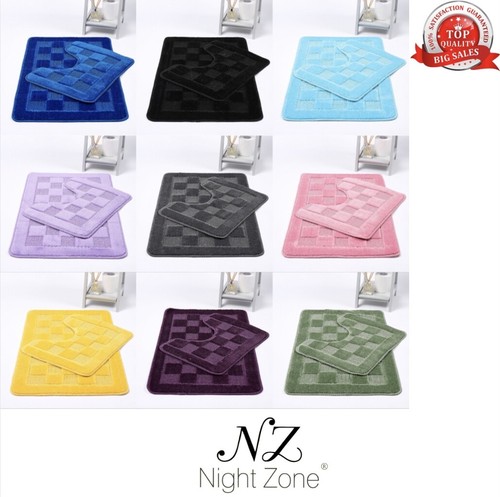 Set tappetino bagno quadrati - , 2
