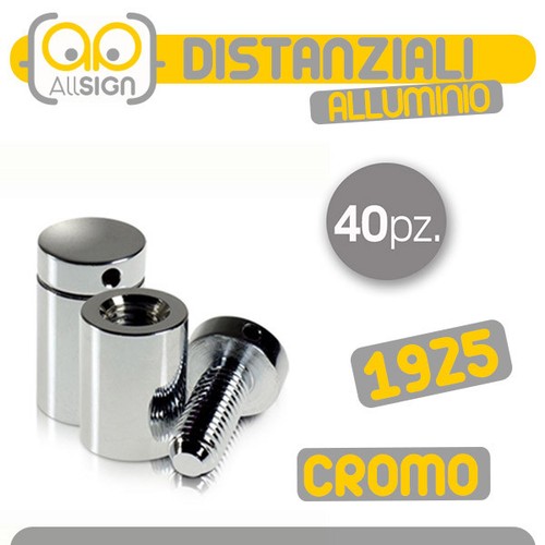 40x distanziali cromo 1925 - distanziali,