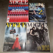 Lot of 4 Vogue Italia & Paris