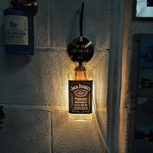 Bottiglia whisky lampada - bottiglia,