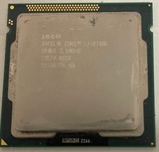 CPU Intel Core i7-2700K 3,5GHz socket 1155/LGA1155 SR0DG CM8062301124100 usata