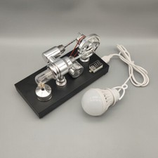 Generatore Stirling Modello Motore Combustione Esterna Termica Modello Macchina