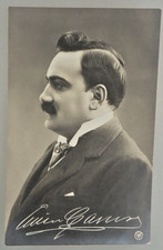 Autografo del cantante lirico
