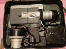 Cinepresa super8 Canon zoom 518-2, funzionante, con borsa e aggiuntivo ottico