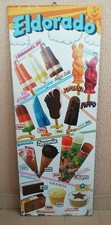 gelati Eldorado 1983 insegna tabella gelato targa Squalo Piedone Walt Disney ecc