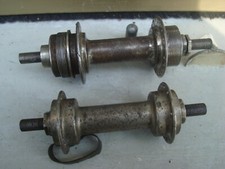 Coppia mozzi biciclette epoca anni 20, 40/32 raggi.