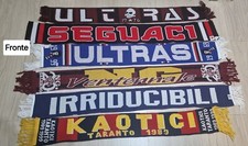 Sciarpe Ultras STOCK - Vendibili Anche Singolarmente Bari Lazio Roma Salerno Ecc