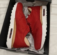 Size 7.5 - Nike Air Max 1 Royal Gym Red