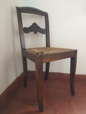 Antica Sedia Da Scrivania Del 1700