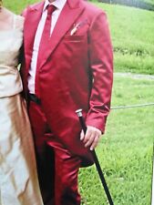 TIGHT ROSSO SCURO PARI NUOVO LEGGI MISURE.MATRIMONIO SPETTACOLO TEATRO CAPODANNO