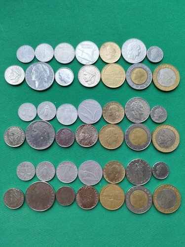 Moneta italiana 1000 - da, 1/1000