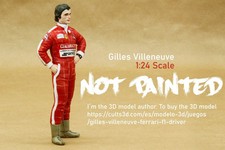 GILLES VILLENEUVE Figura