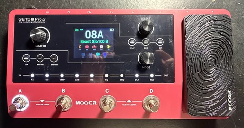 Mooer ge150 pro red - mooer,