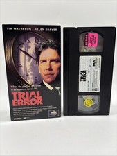 Trial & Error VHS 1993 Video
