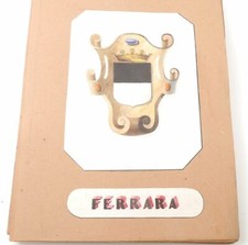 Acquarello XIX Emblema Ferrara