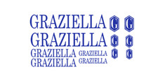 adesivi bici -  12 adesivi  Graziella- stickers Graziella